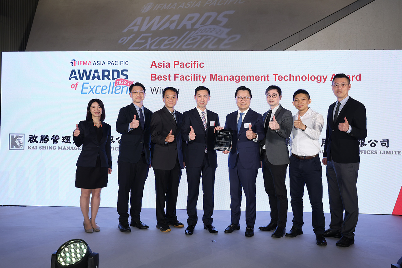 Inspekly hat den IFMA Asia Pacific Best Facility Management Technology Award gewonnen